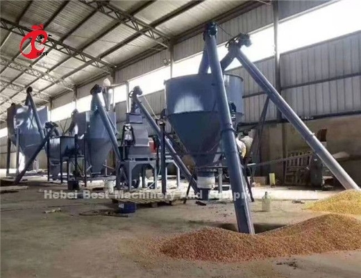 0,5 tony 1 tona 2 tony 5 ton młynek do mieszania paszy dla drobiu 220v 380v Ada