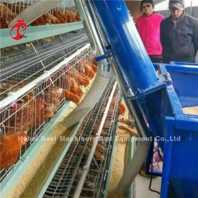 Ferma drobiu Klatka dla brojlerów niosek Automatyczny wózek do karmienia kurczaków 220V Ada