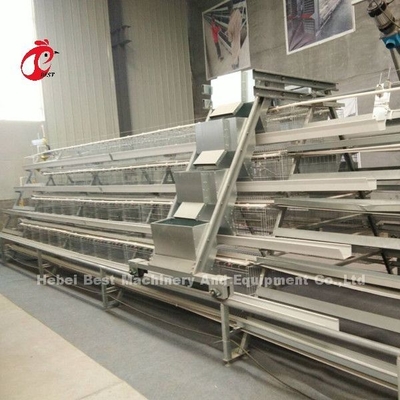 Półautomatyczny system karmienia w klatkach dla drobiu 1,5 kW 380 V Doris