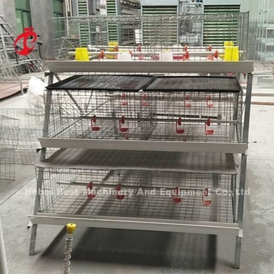 Zaoszczędź miejsce dla drobiu Brojler Klatka dla kurczaka Drut ze stali niskowęglowej w Afryce Adela