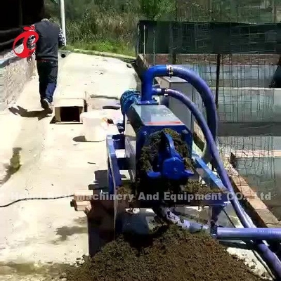 220V System przetwarzania obornika z kurczaka, maszyna do odwadniania obornika drobiowego Star